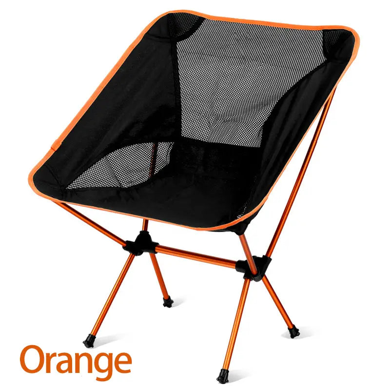 Ultralight Portable Folding Chair Orange