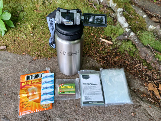 24 hour gray-man water bottle kit