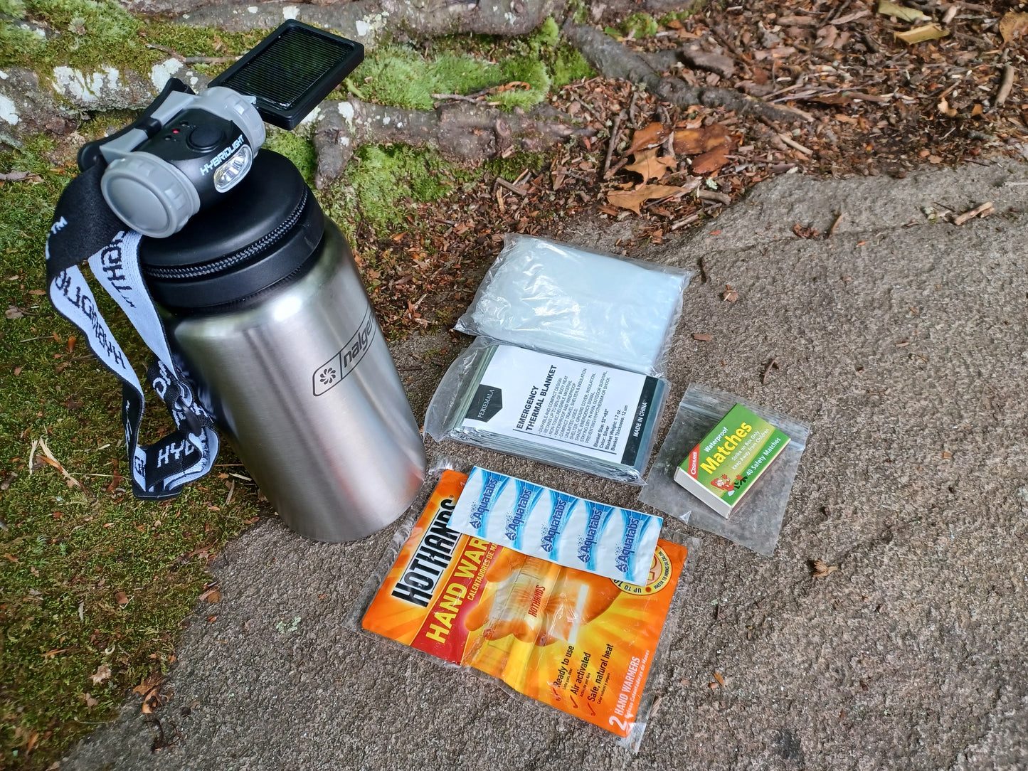 24 hour gray-man water bottle kit