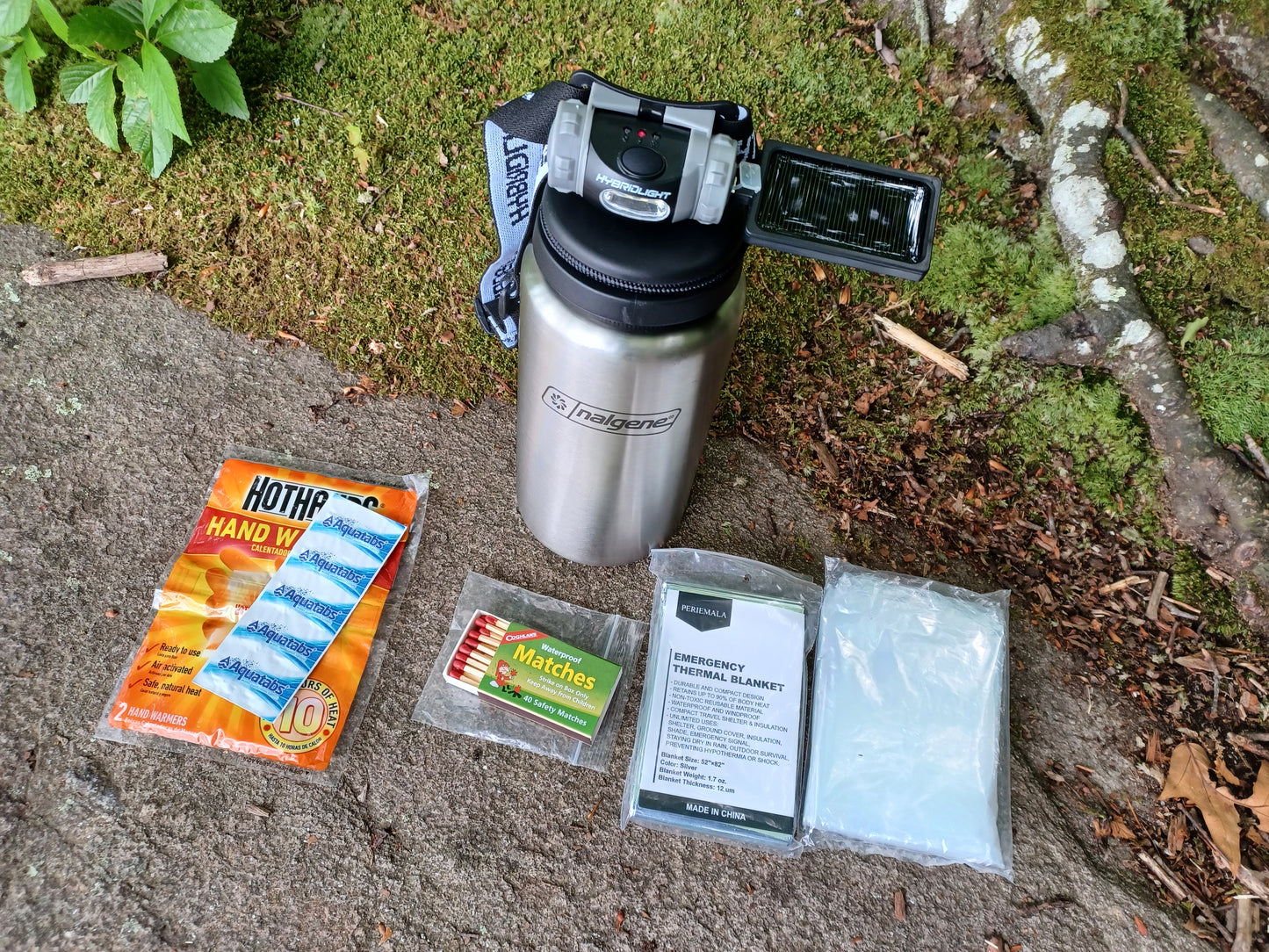 24 hour gray-man water bottle kit