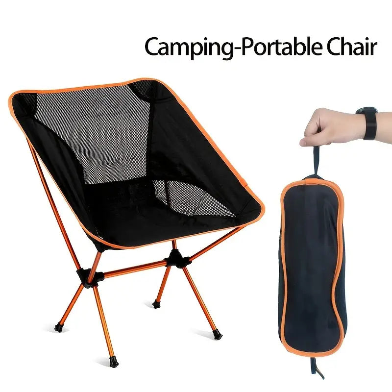Ultralight Portable Folding Chair Orange