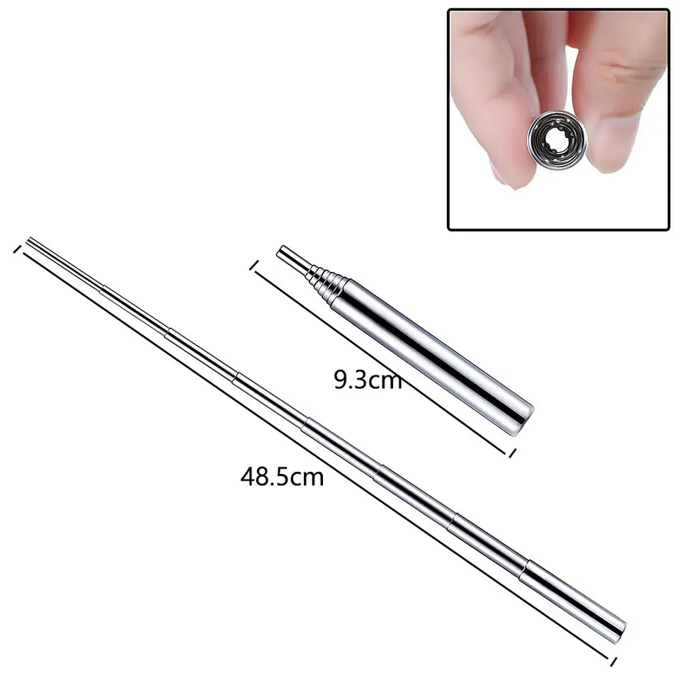 Collapsible Stainless Steel Portable Pocket Bellow